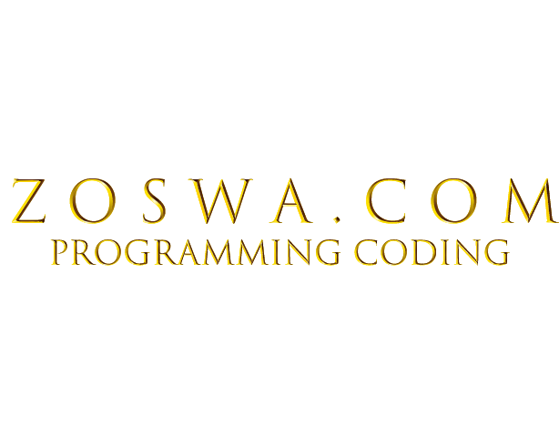 Zoswa Programming Coding