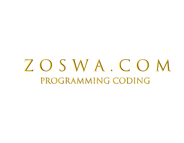 Zoswa Programming Coding